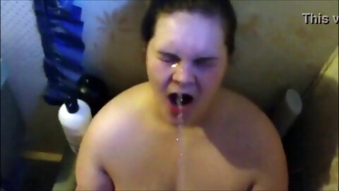 Hot Wife’s 1st Time Getting a Golden Shower – Pissed All Over Her