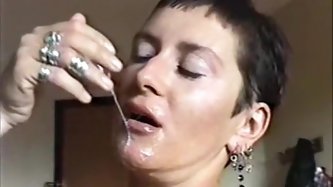 Wicked wife facial compilation