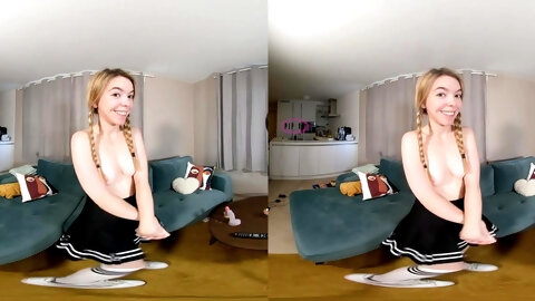 Lewd harlot incredible VR adult video