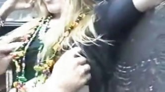 Party gal fucked in public