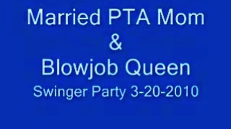 Married pta mommy swing party oral-service
