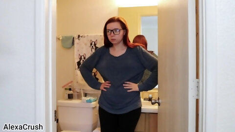 Nerdy Girl Tricked By Cheerleader ENF