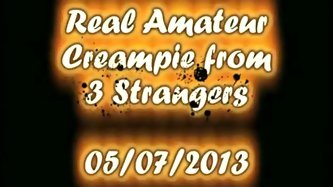 Girl with a serious pregnant wish. she lets 3 strangers cum inside her pussy !!!